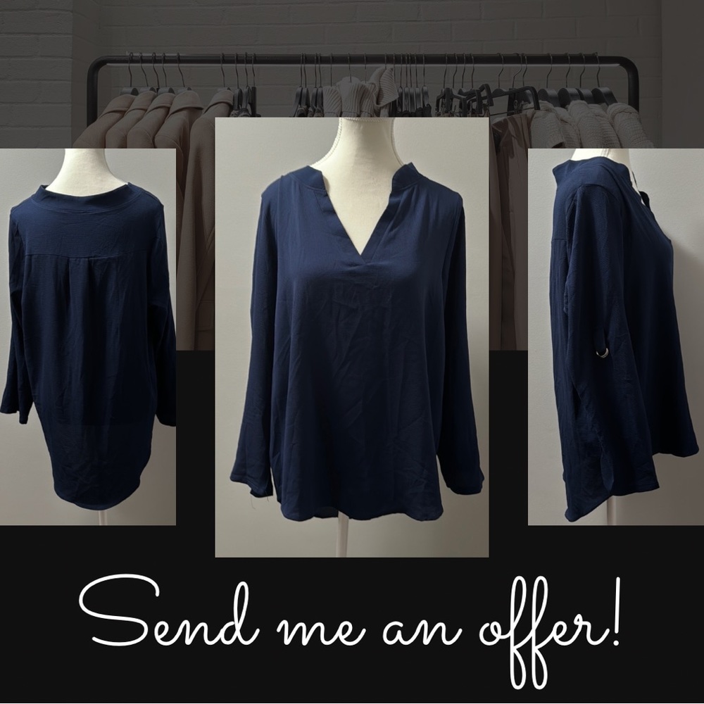 Woman’s Tunic High Low Blouse